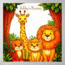 Suche nach dschungel poster kinderzimmer poster Tiere