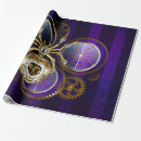Suche nach steampunk uhr geschenkpapier Gold