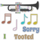 Suche nach trompeten aufkleber Spaß