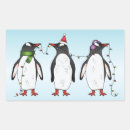 Suche nach weihnachtspinguin aufkleber Cartoon