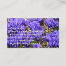Suche nach iris visitenkarten Lila