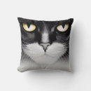 Suche nach katzengesicht kissen Schwarz weiß