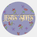 Suche nach jesus rettet aufkleber Religiös