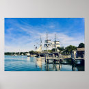 Suche nach schiffe im hafen poster Ozean