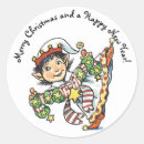 Suche nach retro elf aufkleber Weihnachtsfeiertagen