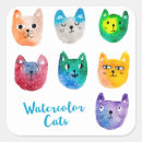 Suche nach freundliche katze aufkleber Cartoon