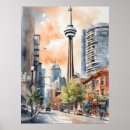 Suche nach toronto skyline poster Aquarell