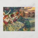 Suche nach vier tänzer postkarten Edgar degas