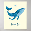 Suche nach whale poster Blau