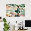 Suche nach mädchen am strand poster Jede person