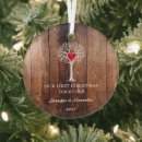 Suche nach unser erstes weihnachten zusammen ornamente Frisch verheiratet