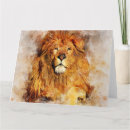 Suche nach männlicher löwe postkarten Aquarell