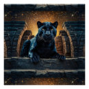 Suche nach schwarzer panther poster Großkatzen