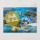 Suche nach saint lucia postkarten Insel