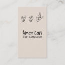 Suche nach gebärdensprache visitenkarten Dolmetscher