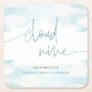 Suche nach weiße wolken untersetzer Blau und weiß