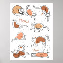 Suche nach posen poster Katze