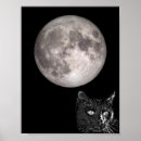 Suche nach vollmond poster Schwarz