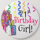 Suche nach geburtstag 21 buttons Geburtstagsmädchen