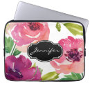 Suche nach rosa blumenmuster laptop schutzhüllen Aquarell