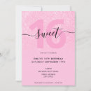 Suche nach elegant sweet 16 einladungen Modern