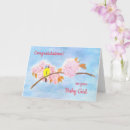 Suche nach vögel und blumen karten Babyparty