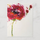 Suche nach mohnblüte postkarten Floral
