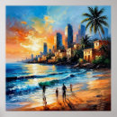 Suche nach sonnenuntergang poster Küstenlinie