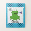Suche nach niedlicher frosch puzzle Kinderrätsel