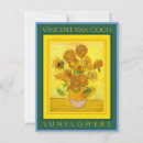 Suche nach vincent van gogh sonnenblumen postkarten Gold
