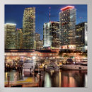 Suche nach miami skyline poster Fotografie