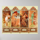 Suche nach alphonse mucha sommer poster Vintag