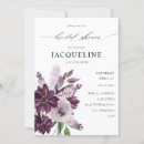 Suche nach lavender bridal shower einladungen Floral