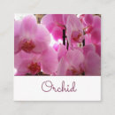 Suche nach rosa orchidee visitenkarten Blume