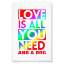 Suche nach hund fotodruck Liebe