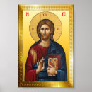 Suche nach jesus ikone poster Retter