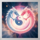 Suche nach yin yang symbol poster Schwarz