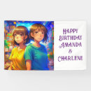 Suche nach zwillinge banner Geburtstag