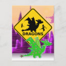 Suche nach lustiger drache postkarten Cartoon