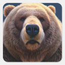 Suche nach grizzlybären aufkleber Wild