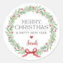 Suche nach weihnachtskranz aufkleber Für sie/ihn