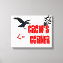 Suche nach krähen leinwandbilder Rot