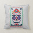 Suche nach zuckerschädel kissen Frida kahlo