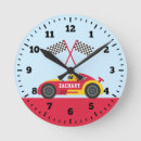 Suche nach rennwagen wanduhren Für kinder