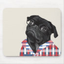 Suche nach schwarzer mops mousepads Haustiere