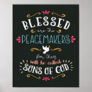 Suche nach friedensstifter poster Beatitudes