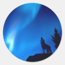 Suche nach blauer wolf aufkleber Mond