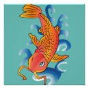 Suche nach koi fish poster Japan