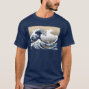 Suche nach große welle kanagawa tshirts Tsunami
