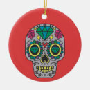 Suche nach schädel und rosen ornamente Halloween